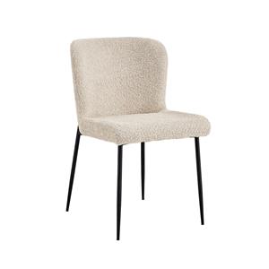 Huisenthuis.nl Stoel Jolie Bouclé Beige - Set van 2