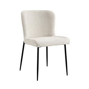 Huisenthuis.nl Stoel Jolie Bouclé Ecru - Set van 2