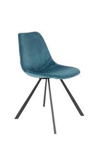 Dutchbone Set van 2 eetkamerstoelen Franky velvet | 