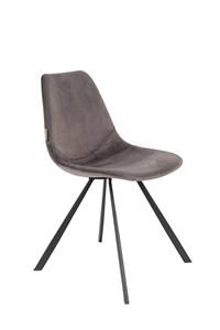 Dutchbone Set van 2 eetkamerstoelen Franky velvet | 