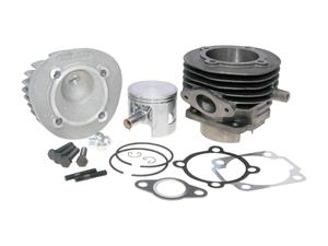 Polini Cilinderkit  Gietijzer Sport 115cc 57,5mm voor Ape 50, Vespa PK 50, Special 50, XL 50