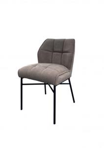 Industrielemeubelshop Stoel Jossie velvet mokka