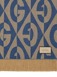 Gucci Deken met GG-print - Beige