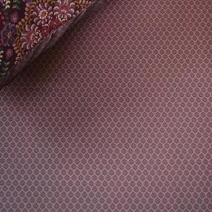 Pip Studio Thousand Leaves Hoeslaken Mauve-1-persoons (100x200 cm)