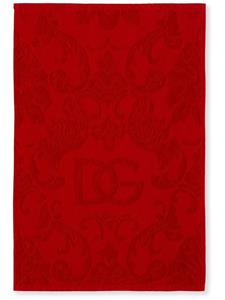 Dolce & Gabbana Badhanddoek met jacquard - Rood