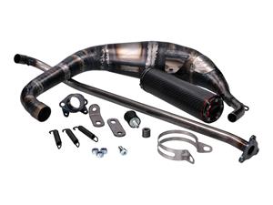 Voca Racing Uitlaat VOCA Carbon 80cc voor Aprilia RS 50 D50B, Derbi GPR 50 Racing D50B