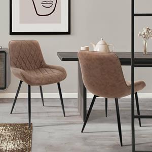 ML-Design Set van 2 eetkamerstoelen Remy | 