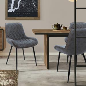 ML-Design Set van 2 eetkamerstoelen Remy | 