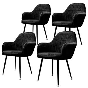 ECD Germany Set van 4 eetkamerstoelen Enna | 