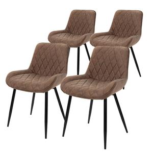 ML-Design Set van 4 eetkamerstoelen Megan | 