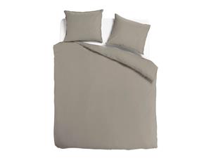 TotaalBED Dekbedovertrek Noa Taupe 140x200/220 |  1-persoons