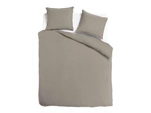 TotaalBED Dekbedovertrek Noa Taupe 240x200/220 |  2-persoons