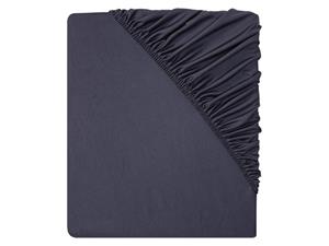 Livarno Home Jersey hoeslaken 90-100 x 200 cm (Donkerblauw)