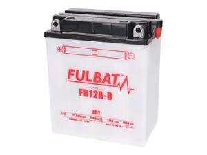Fulbat Scooter accu  FB12A-B DRY incl. Zuurpakket