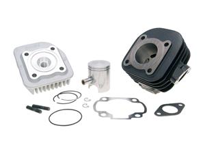 Polini Cilinderkit  Gietijzer Sport 50cc, 10mm Pistonpen voor Minarelli horizontaal AC