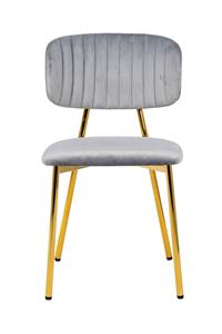 Underbar Set van 2 eetkamerstoelen Giselle velvet | 