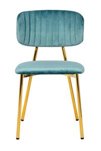 Underbar Set van 2 eetkamerstoelen Giselle velvet | 