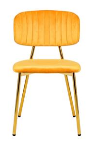 Underbar Set van 2 eetkamerstoelen Giselle velvet | 