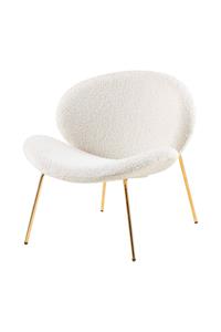 Underbar Set van 2 eetkamerstoelen Jaden bouclé | 