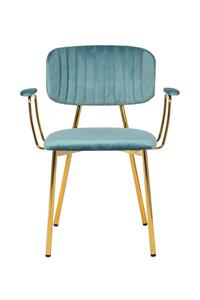 Underbar Set van 2 eetkamerstoelen Giselle velvet | 