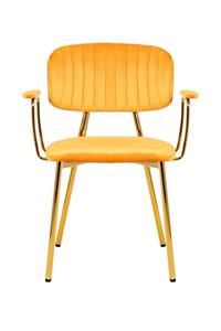 Underbar Set van 2 eetkamerstoelen Giselle velvet | 