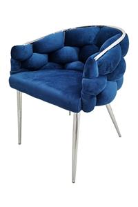 Underbar Set van 2 eetkamerstoelen Grace velvet | 