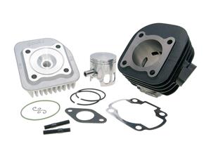 Polini Cilinderkit  Gietijzer Sport 70cc 10mm schuin voor Minarelli horizontaal AC