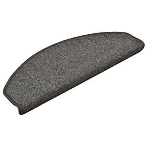 VidaXL Trapmatten 15 st 65x24x4 cm donkergrijs