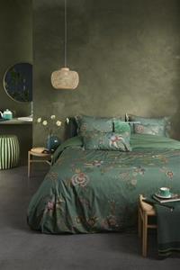 pipstudio Pip Studio Pip Studio Cece Fiore Dekbedovertrek Groen 240x200/220 cm