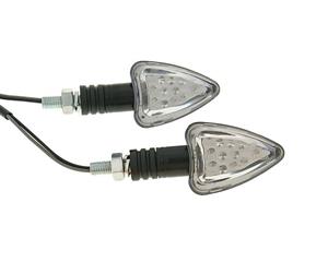 Kyoto Knipperlicht Set M8 LED zwart Boost II