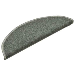VidaXL Trapmatten 15 st 56x17x3 cm donkergroen