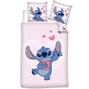 SlaapTextiel Disney Lilo & Stitch Dekbedovertrek Hearts