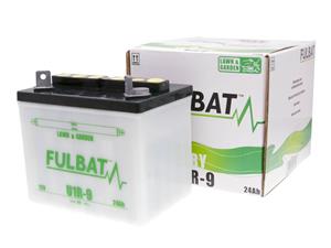 Fulbat Scooter accu  U1R-9 DRY incl. Zuurpakket