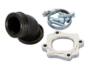 Polini Spruitstuk  360 28/33mm voor Minarelli horizontaal met 26-28mm Mikuni VM Carburateur