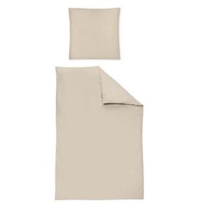 Irisette Overtrekset Premium satijnen beddengoed Parijs hoogwaardige uni premium beddengoed met rits, 100% katoen
