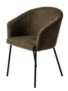 Giga Living Eetkamerstoel Weston Olive Groen Fabric - 