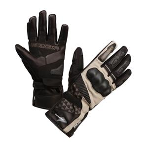 MODEKA Panamericana CE, Tussenseizoen motorhandschoenen, Zwart-Zand