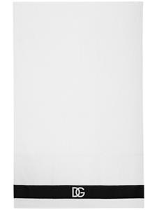 Dolce & Gabbana Handdoek met logoprint - Wit