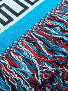 Alanui Intarsia deken - Blauw