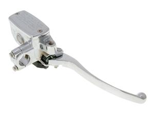 101 Octane Rempomp / Remcylinder voorkant Chroom voor GY6 Grand Retro (voor Stuur d=22mm)