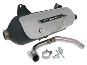 Tecnigas Uitlaat  Maxi 4N voor Vespa GTS 300ie