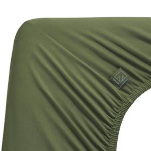 Beddinghouse Dutch Design Jersey Stretch Split-topper Hoeslaken Groen-Lits-jumeaux (200x200/220 cm)