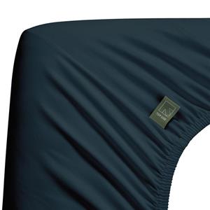Beddinghouse Dutch Design Jersey Stretch Split-topper Hoeslaken Blauw-2-persoons (140/160x200/220 cm)