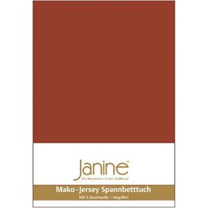 Janine Hoeslaken Fijne mako-jersey 5007/ gemaakt van 100% katoen, voor matrassen tot 26 cm hoog (1 stuk)