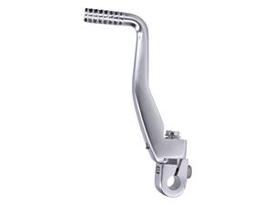 101 Octane Kickstarter inklapbaar Aluminium zilver geanodiseerd voor Simson S50, S51, S53, S70, S83