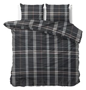 Dreamhouse Flanel Dekbedovertrek Bruce Taupe-240x200/220