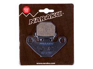 Naraku Remblokken  organisch voor Aprilia, Hyosung, Peugeot, Derbi, Piaggio, TGB