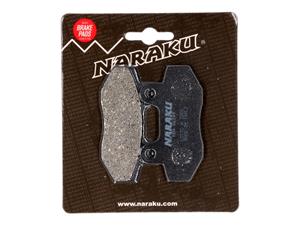 Naraku Remblokken  organisch voor Peugeot Speedfight 3, Hyosung GT, Adly, SYM