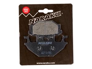 Naraku Remblokken  organisch voor Kymco KXR, MXU, Maxxer, UXV, SYM Quad Lander, Yamaha MT, YZF-R