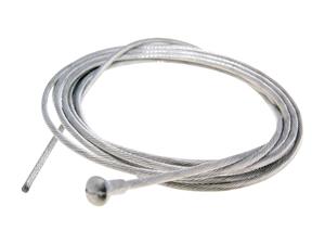 OEM Standard Staalkabel Binnenkabel 190cmx1,9mm met Nippel (Birne) 6x8mm
